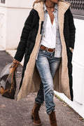 Ariella | Women's Long Quilted Sherpa Coat
