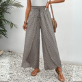 Ardena | Women's Smocked Waist Wide Leg Pants