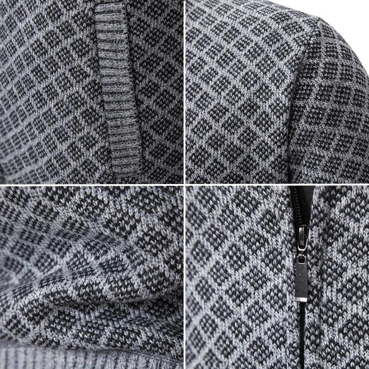 Charlie - Premium Full-Zip Sweater