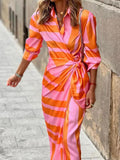 Kerrie | Women's Cotton Wrap Shirt Dress