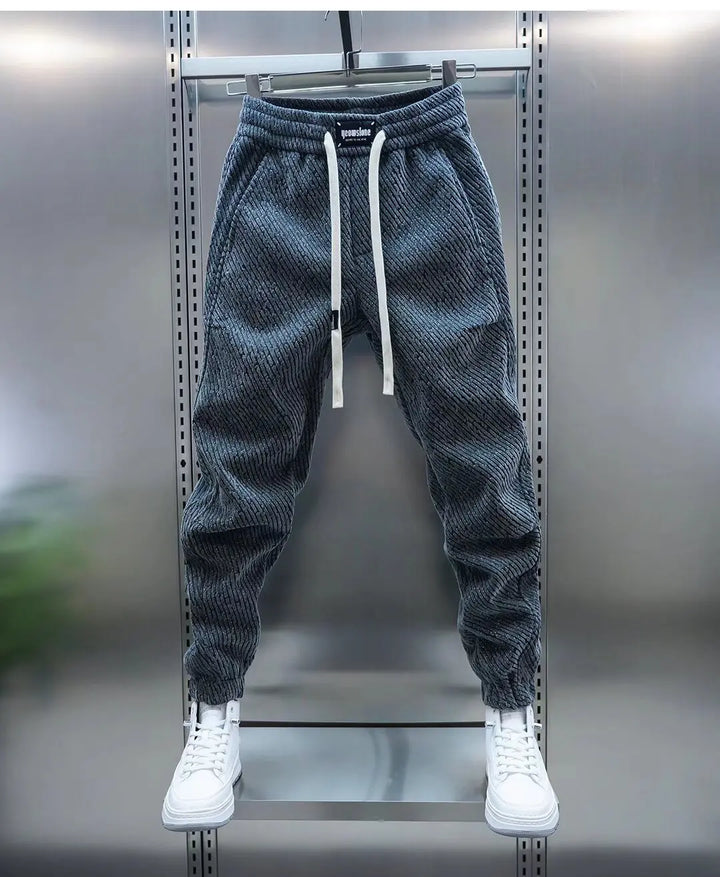 LIAM – PATTERNED COMFORT TROUSERS