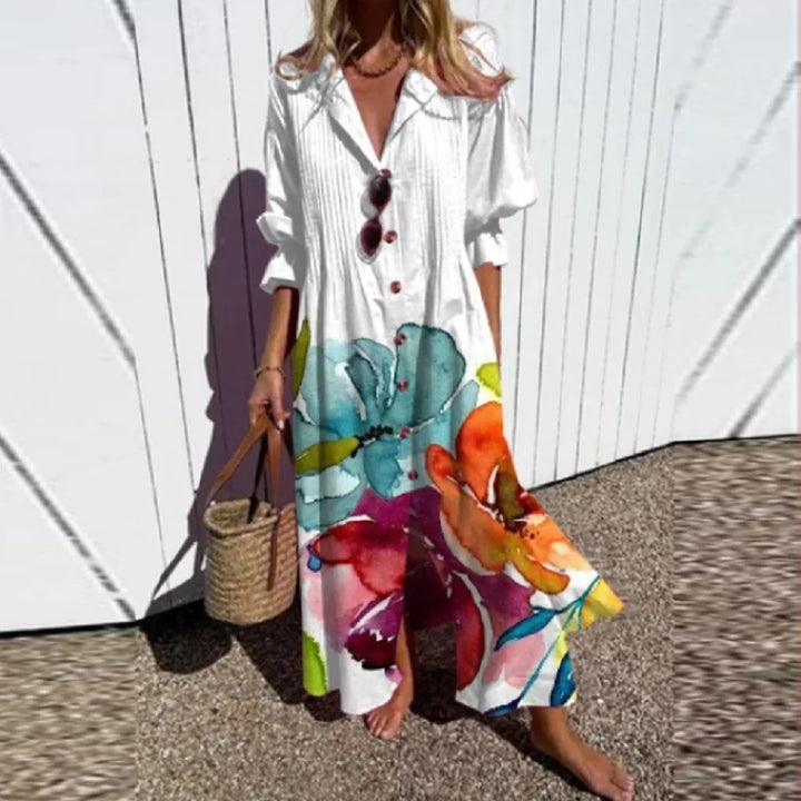 NOVESSA – BLOOM BOLDLY MAXI DRESS
