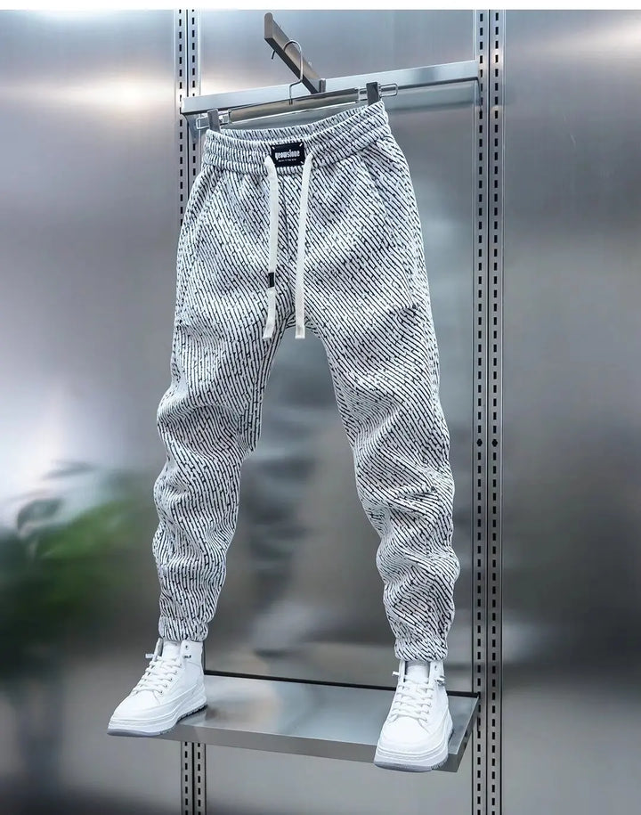 LIAM – PATTERNED COMFORT TROUSERS