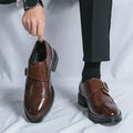 The Aristocrat | Men's Monk Strap Brogue Shoes