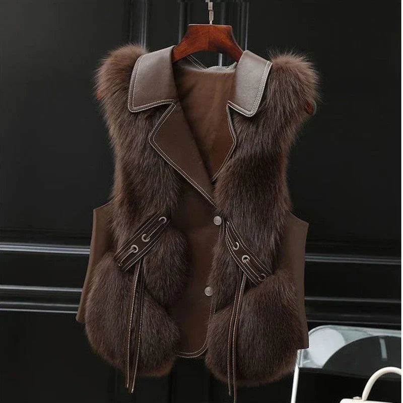 AURIELLETHRA – REGAL FUR VEST