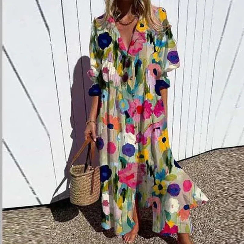 Orielle – Vibrant Bloom Dress