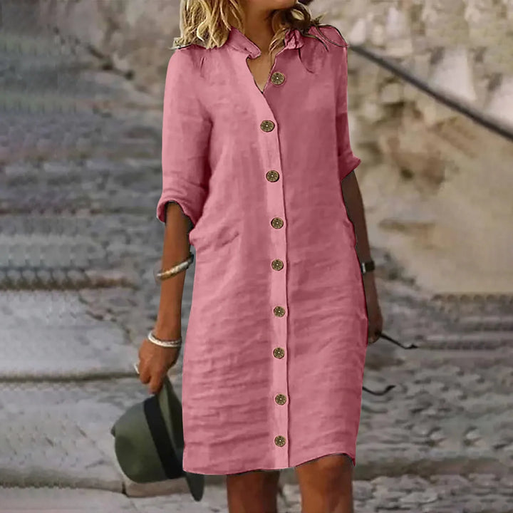 Bryn - Stylish Short Dress With Tummy Coverage