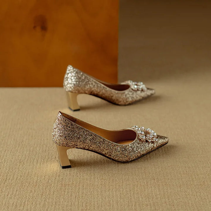 Gloria - Glitter Heels