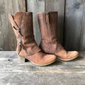 Zorya | Women's Leather Side Zip Ankle Boots