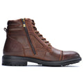 Colton | Men's Leather Cap Toe Lace-Up Boots