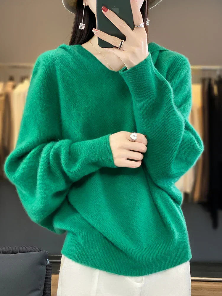 Riley - Soft Hooded Sweater