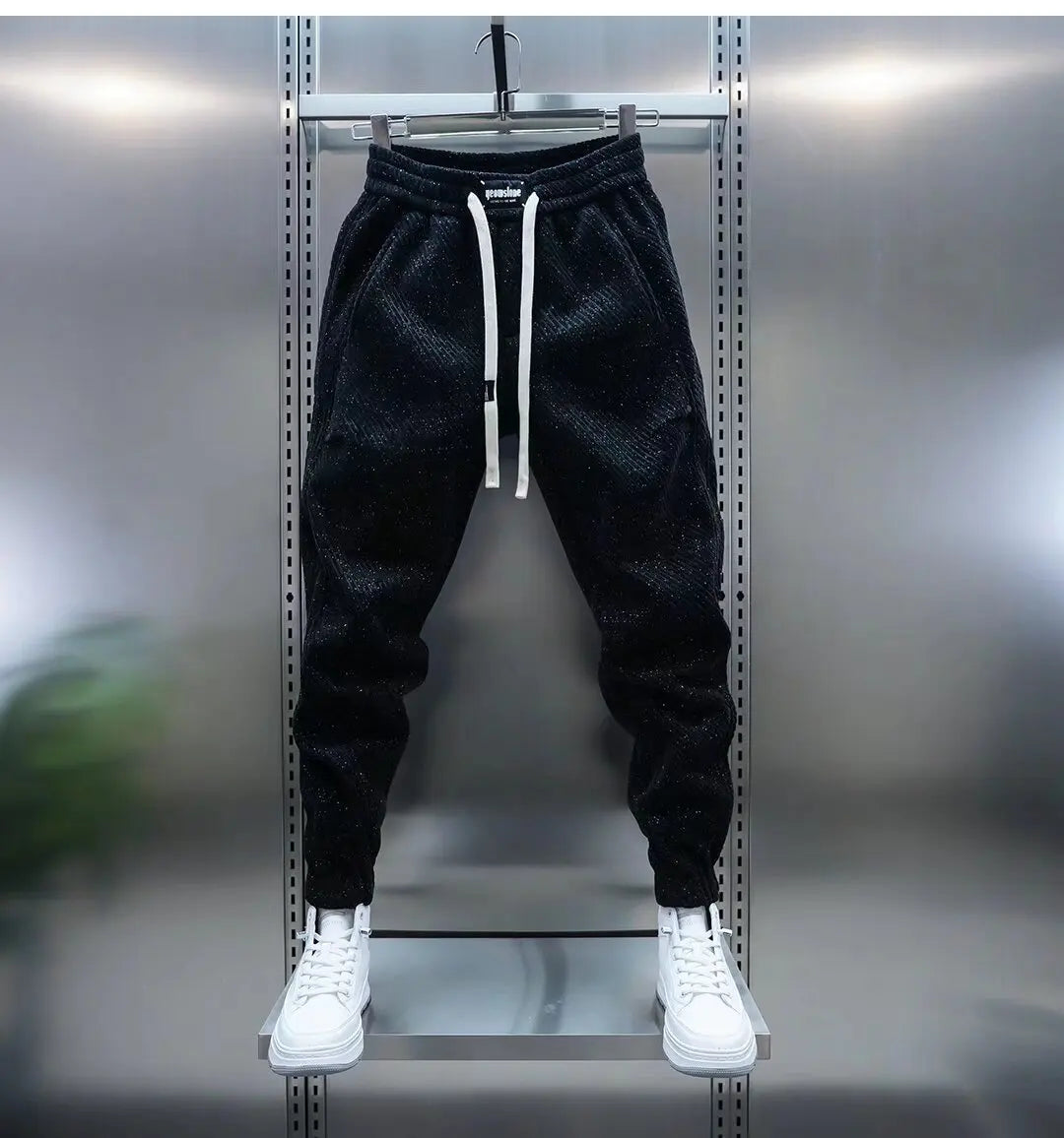 LIAM – PATTERNED COMFORT TROUSERS