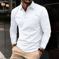 Ezra | Men's Long Sleeve Polo Shirt