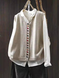 The Rosalie | Women's Button Knit Sweater Vest