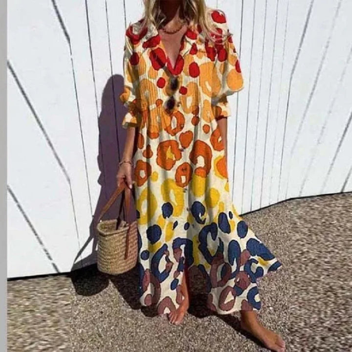 Orielle – Vibrant Bloom Dress
