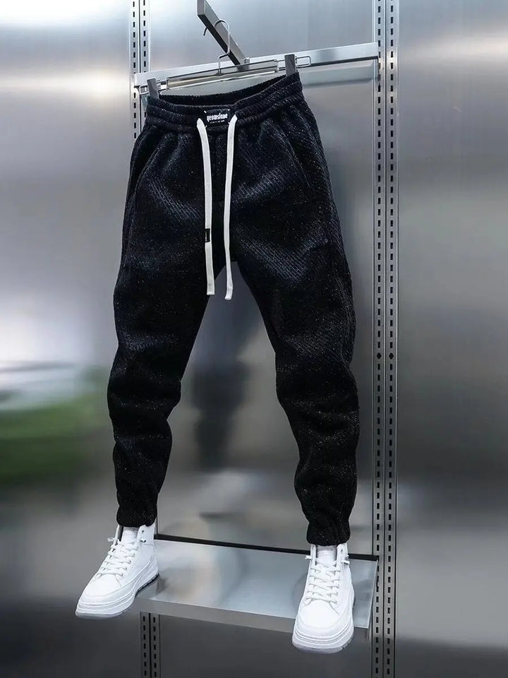 LIAM – PATTERNED COMFORT TROUSERS