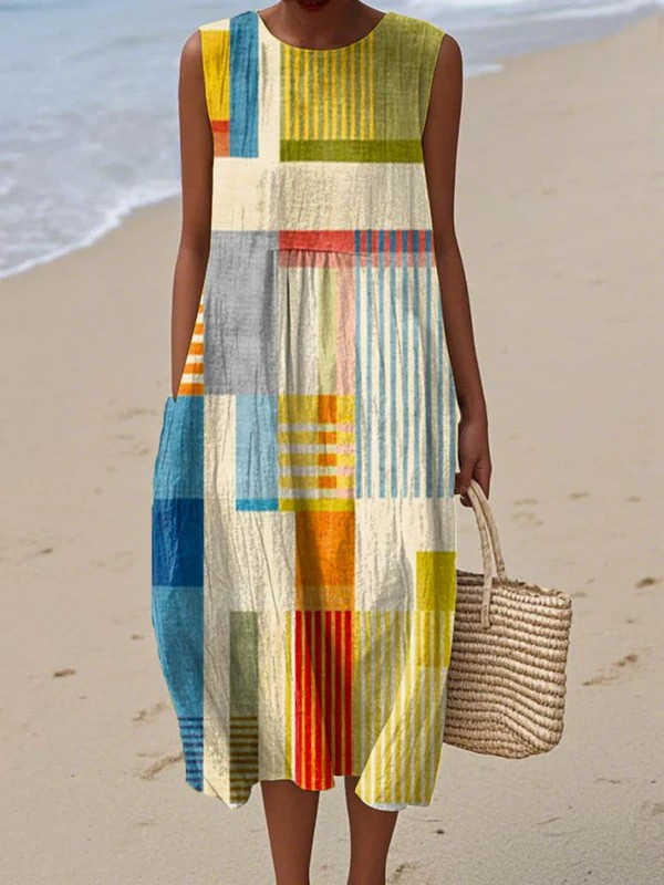 CAMILA – EVERYDAY MIDI DRESS FOR MODERN EASE
