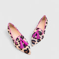 Jheanna | Women's Leopard Print Tassel Loafers