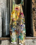 Ysella | Women's Floral Wide Leg Jumpsuit