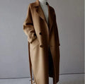Ella | Women's Longline Wool Wrap Coat