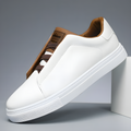 Men's Vegan Leather Slip-On Sneakers