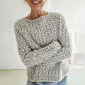 Sorynith | Women's Cotton Boat Neck Knit Sweater