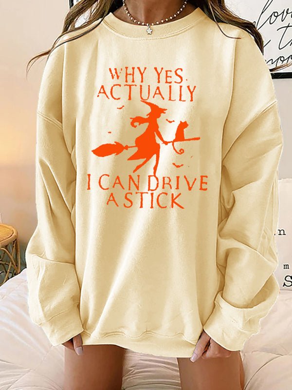 ADELE | WOMEN'S HALLOWEEN SWEATSHIRT GRAPHIC CREW NECK OVERSIZED 3