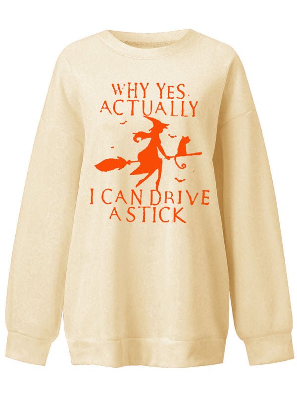 ADELE | WOMEN'S HALLOWEEN SWEATSHIRT GRAPHIC CREW NECK OVERSIZED 7