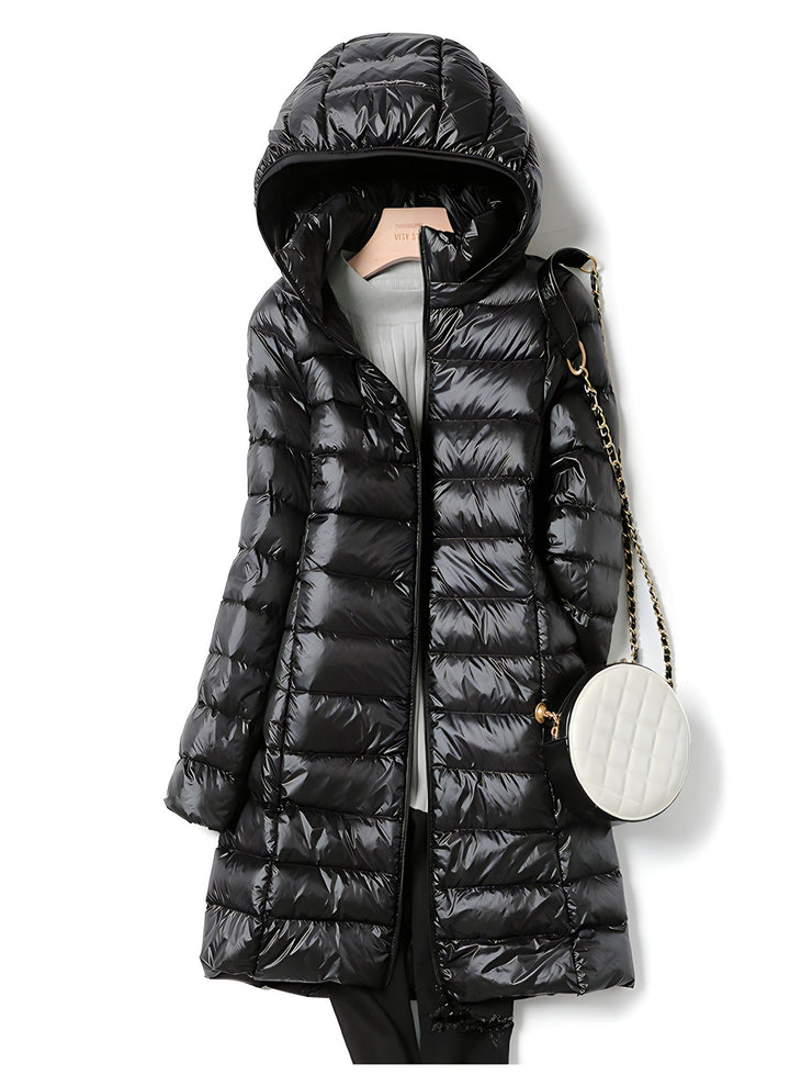 ADELINE - HOODED QUILTED PUFFER JACKET 2