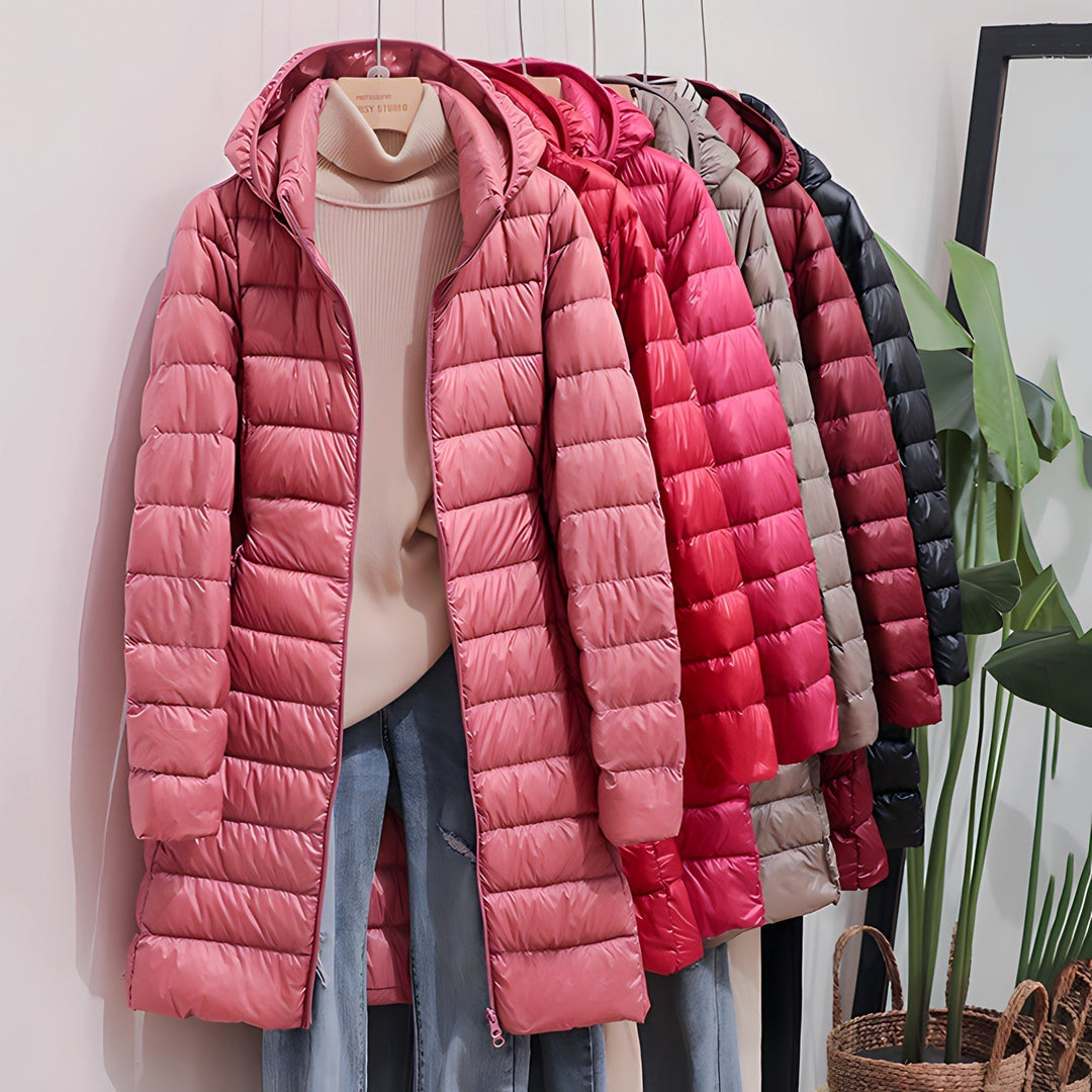 ADELINE - HOODED QUILTED PUFFER JACKET 8