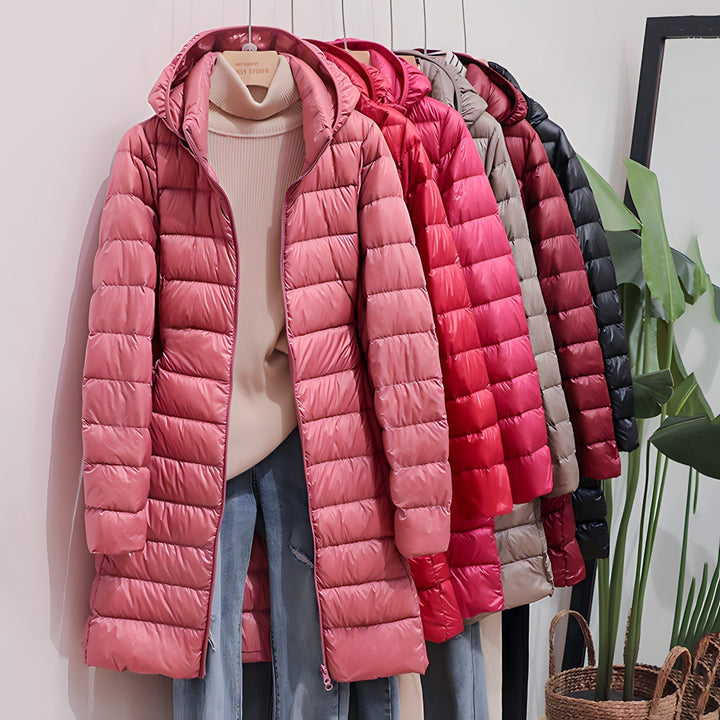 ADELINE - HOODED QUILTED PUFFER JACKET 8