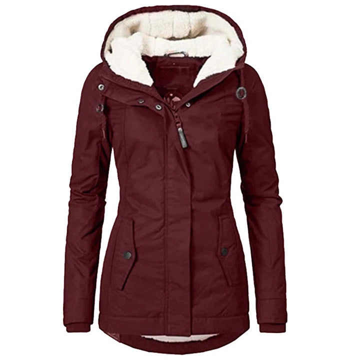 AGNES - HOODED DRAWSTRING RAIN JACKET 8