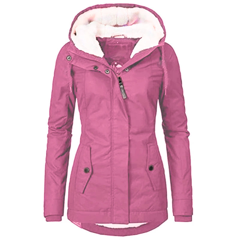 AGNES - HOODED DRAWSTRING RAIN JACKET 9