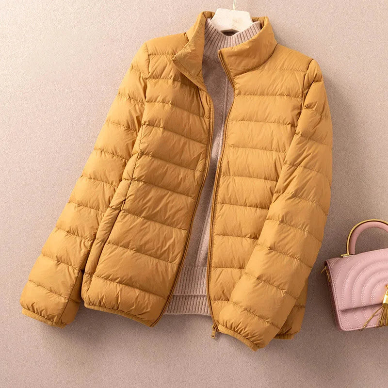 AGNES | WOMEN'S LIGHTWEIGHT PACKABLE QUILTED PUFFER JACKET 1