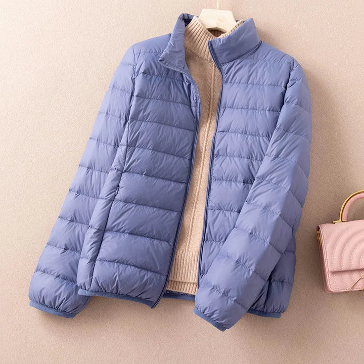 AGNES | WOMEN'S LIGHTWEIGHT PACKABLE QUILTED PUFFER JACKET 10