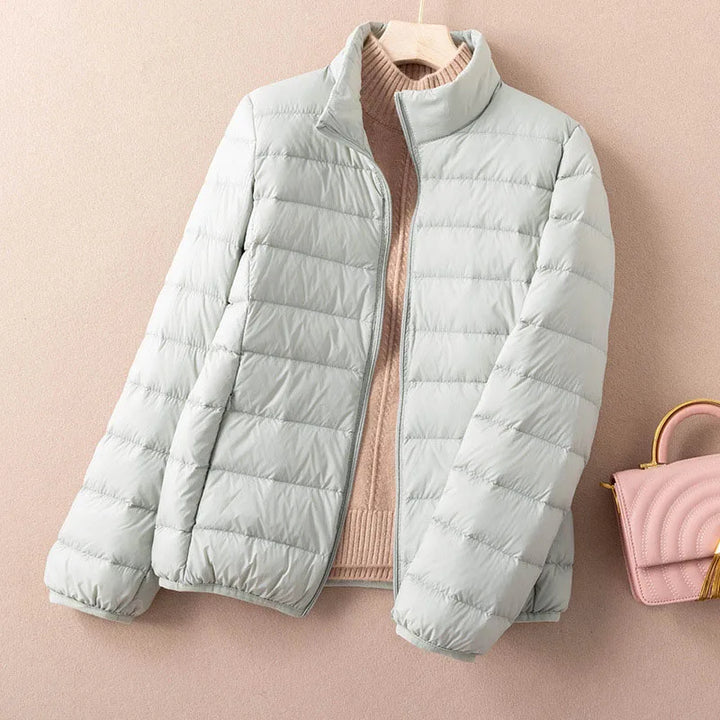 AGNES | WOMEN'S LIGHTWEIGHT PACKABLE QUILTED PUFFER JACKET 5