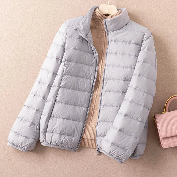 AGNES | WOMEN'S LIGHTWEIGHT PACKABLE QUILTED PUFFER JACKET 6