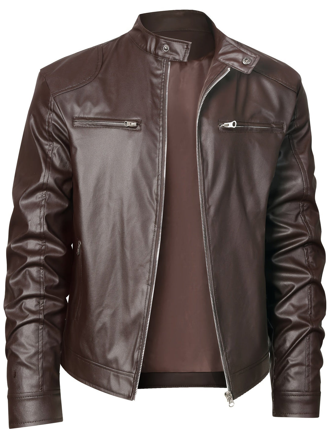 ALDEN - MOTO MEN'S LEATHER JACKET 1