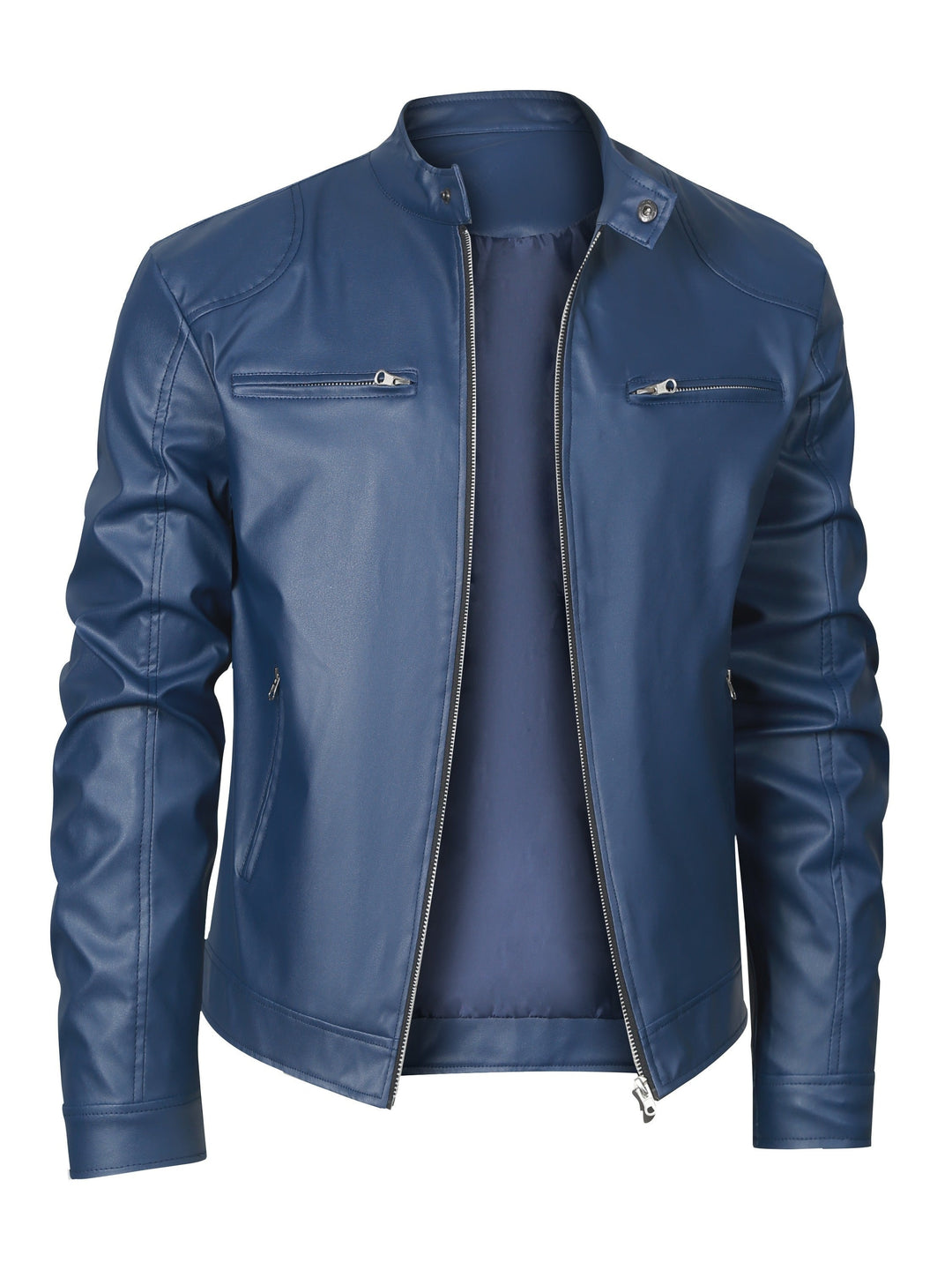 ALDEN - MOTO MEN'S LEATHER JACKET 2