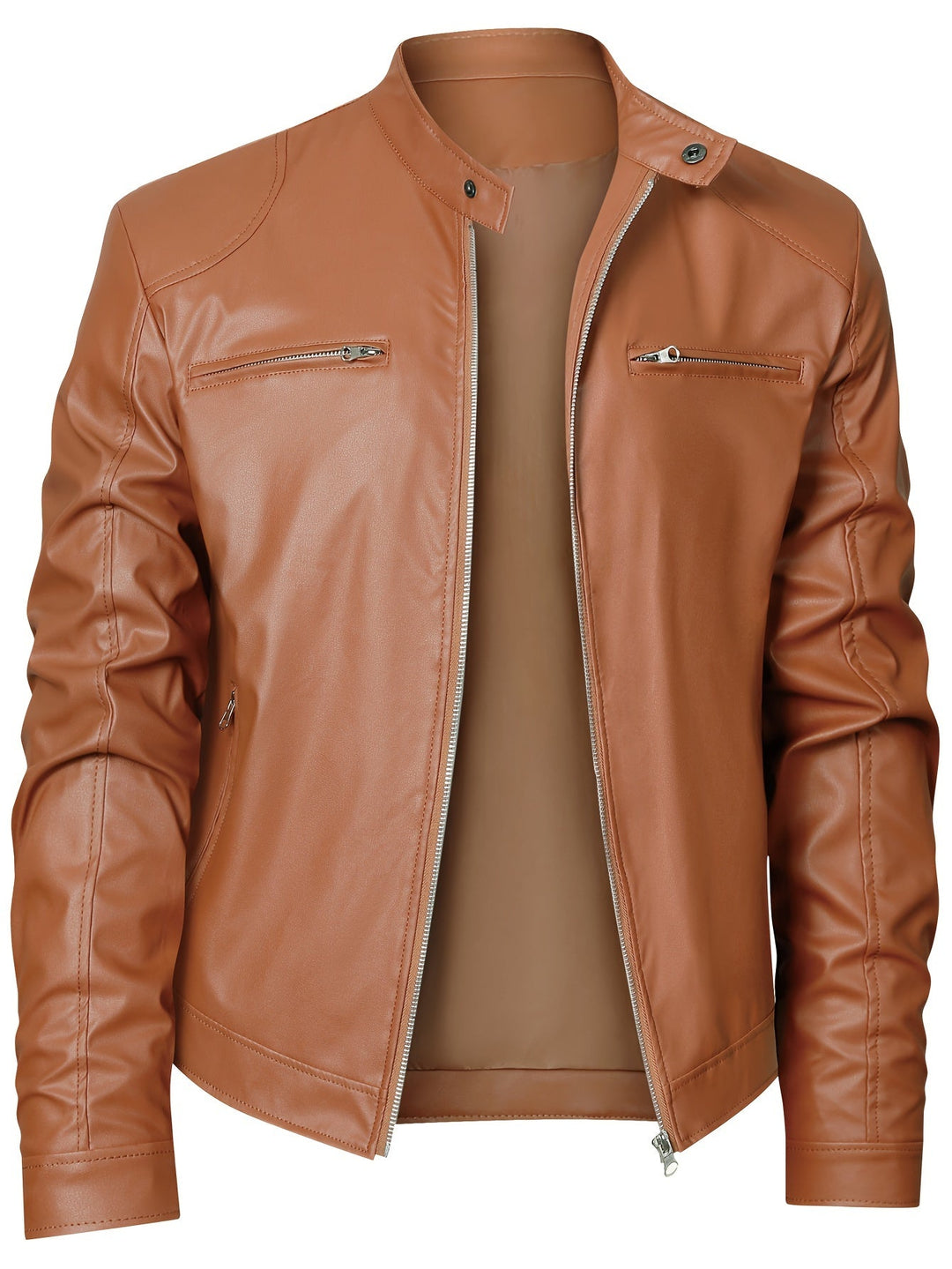 ALDEN - MOTO MEN'S LEATHER JACKET 3