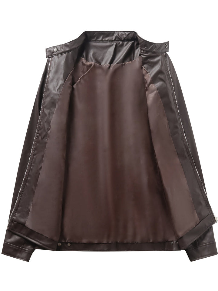 ALDEN - MOTO MEN'S LEATHER JACKET 5