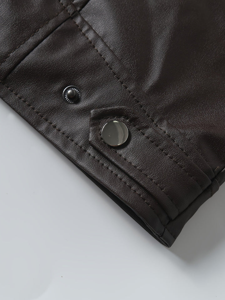 ALDEN - MOTO MEN'S LEATHER JACKET 6