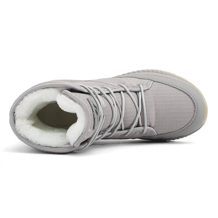 Women's Lace Up Waterproof Snow Boots – Detail View