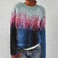 ALVA - NORDIC FOREST FAIR ISLE KNIT SWEATER