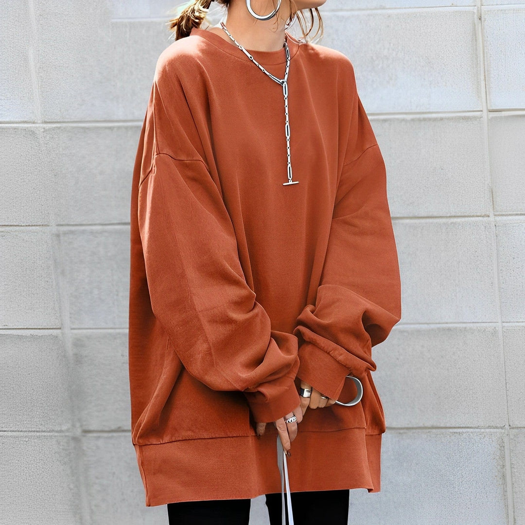 AMELIA | WOMEN'S OVERSIZED SWEATER CHUNKY KNIT 4