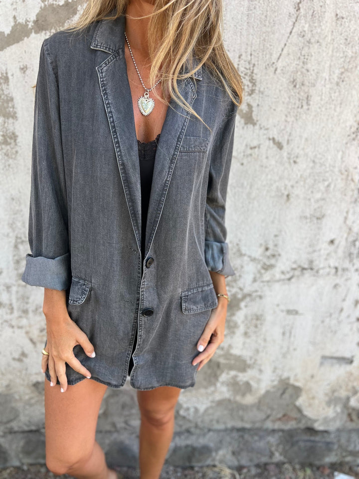 AMELIE - SOFT DENIM BLAZER 8