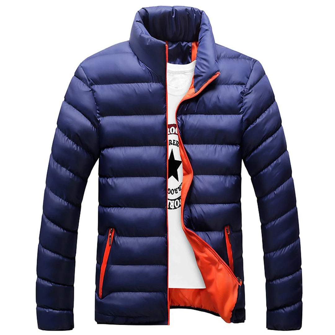Men's Lightweight Puffer Jacket – Navy