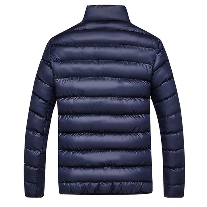 Men's Lightweight Puffer Jacket – Detail View