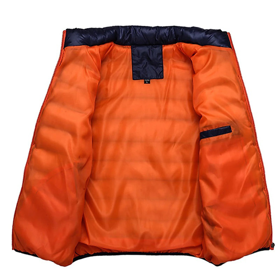 Men's Lightweight Puffer Jacket – Detail View