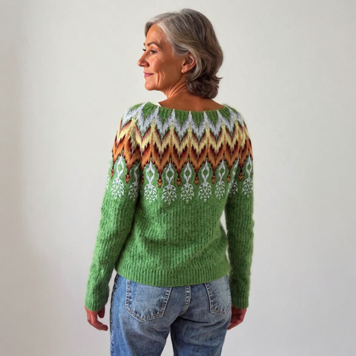ANOUK - NORDIC FAIR ISLE KNIT JUMPER 3